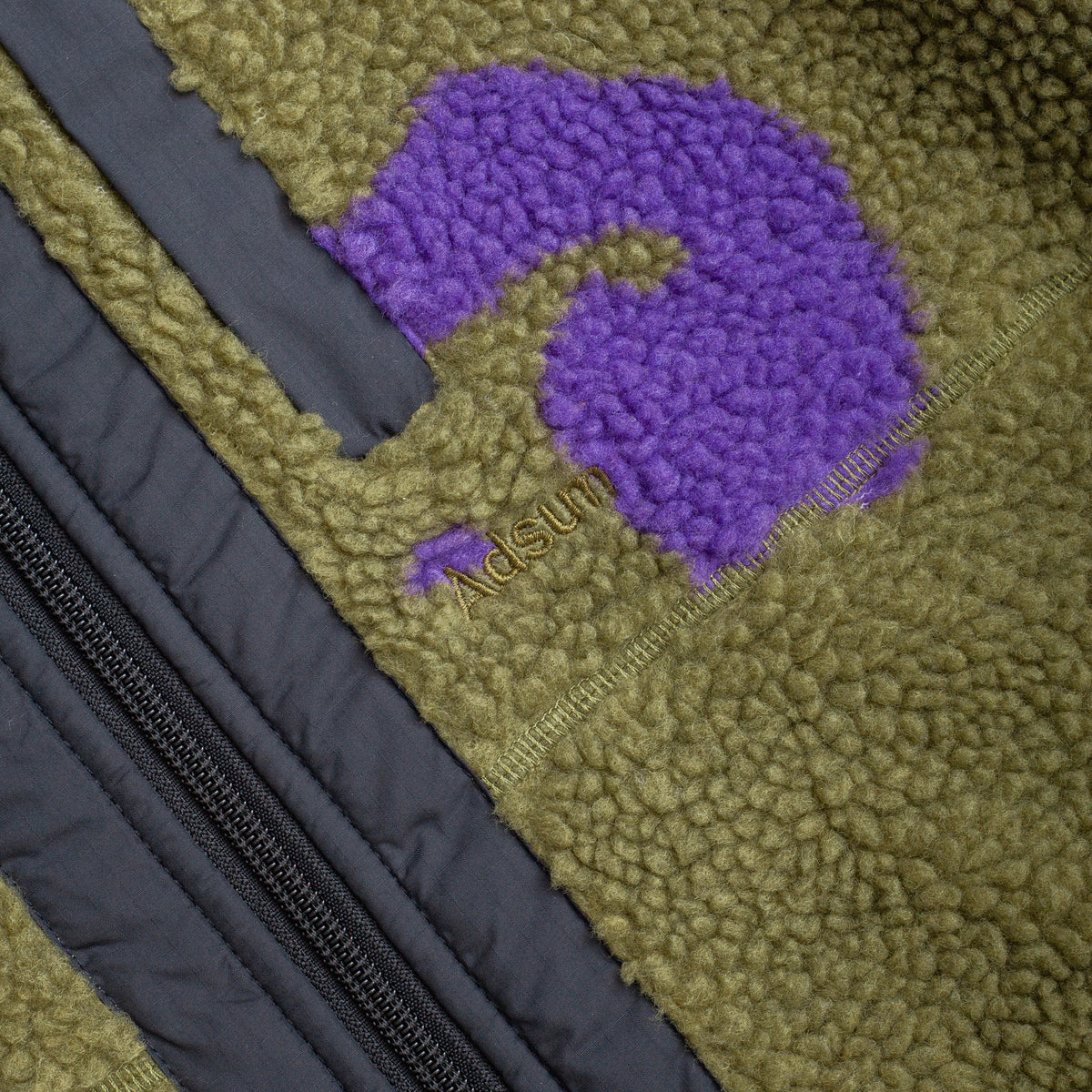 EXPEDITION FLEECE JACKET GREEN/MULTI THE GREAT DIVIDE