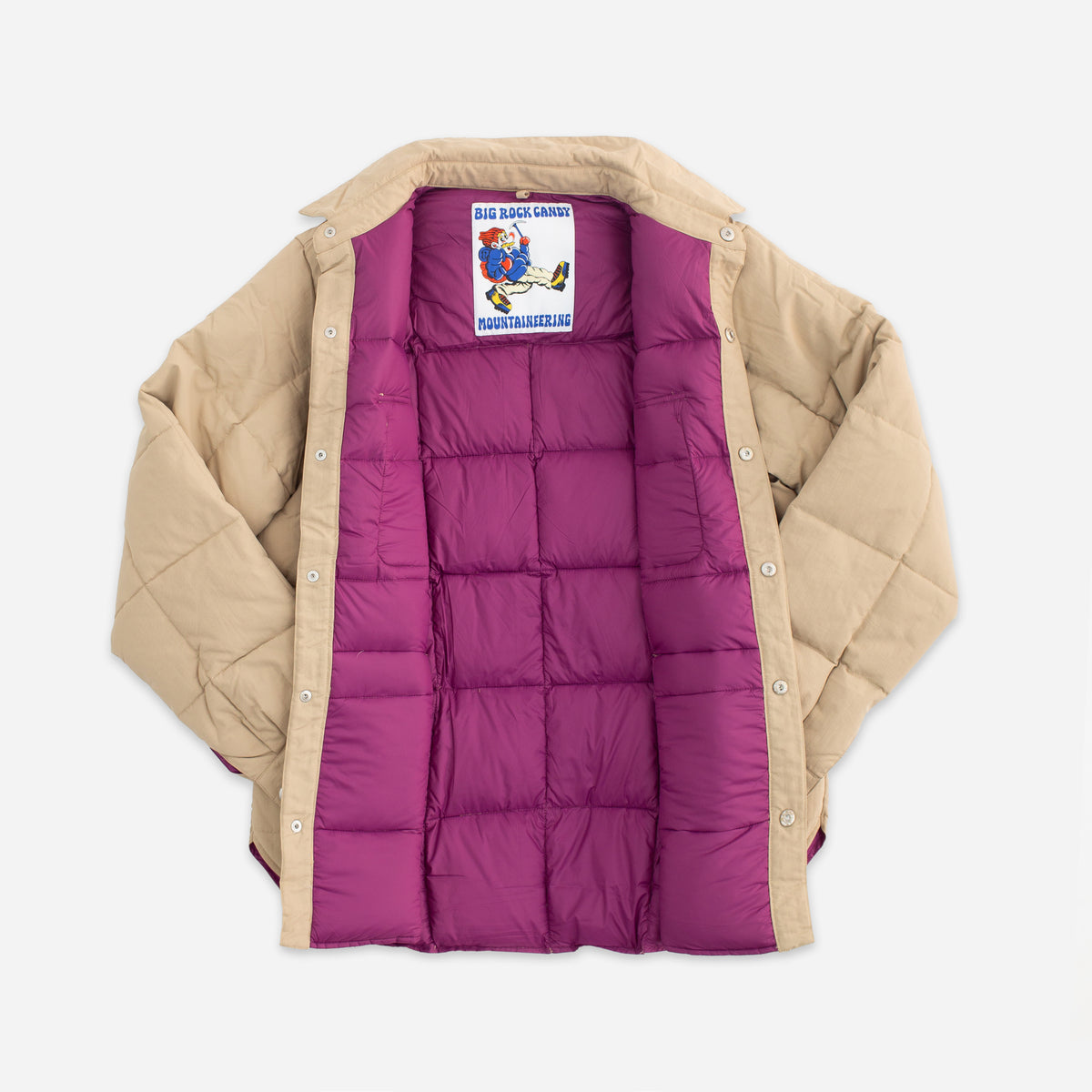 Big Rock Candy Mountaineering BRIDALVEIL DOWN JACKET - HORCHATA