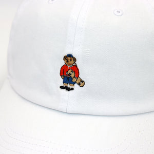 Rostersox - ROSTER BEAR SK8 DAD CAP - WHITE -  - Alternative View 1