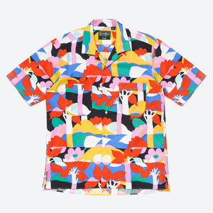 Gitman Vintage - Echo Park Camp Shirt With Pocket -  - Main Front View