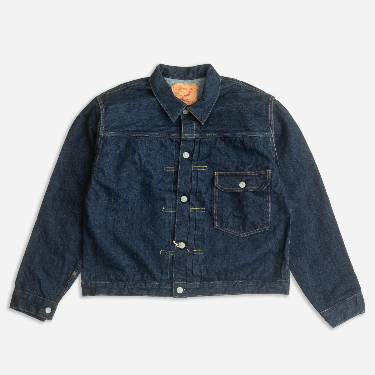 Orslow TYPE 1 40'S PLEATED JACKET - ONE WASH - The Great Divide