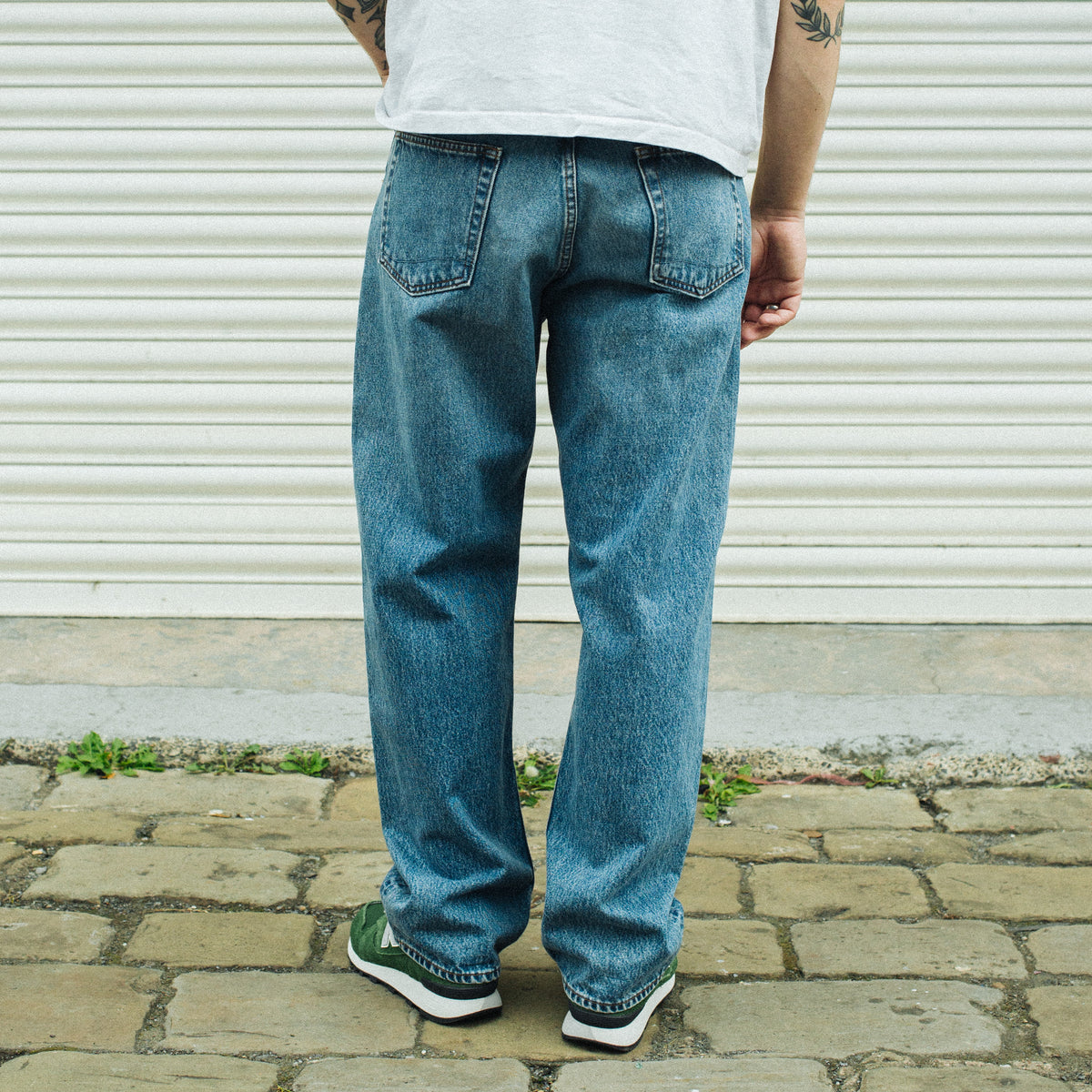 Orslow 105 90'S STRAIGHT DENIM JEANS - USED - The Great Divide
