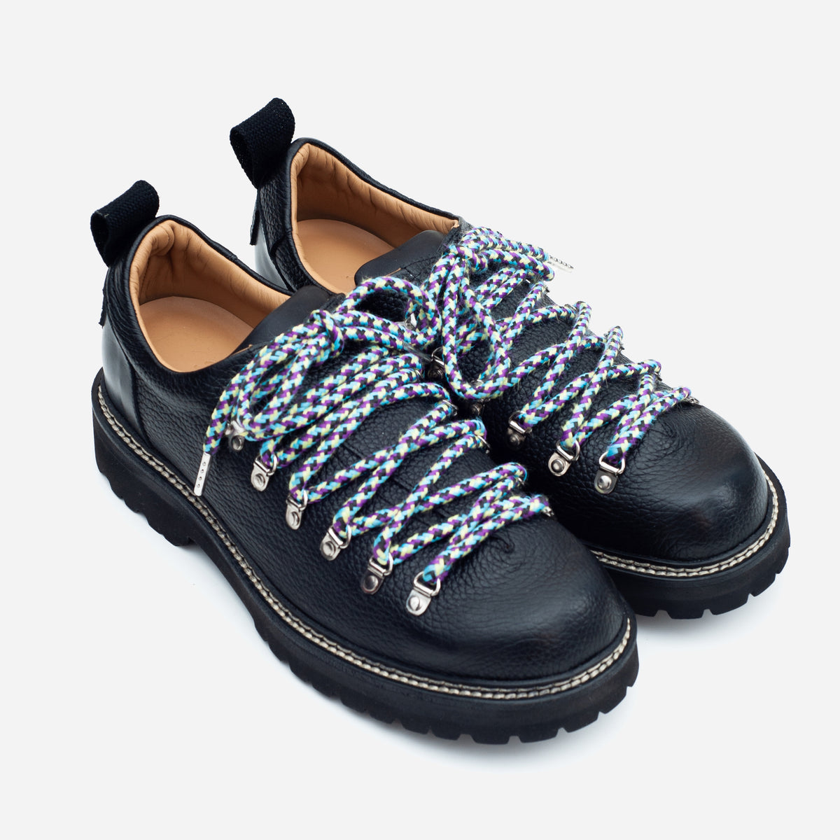 Pennon HIGH BOOTS LOW - PEBBLED LEATHER BLACK - The Great Divide