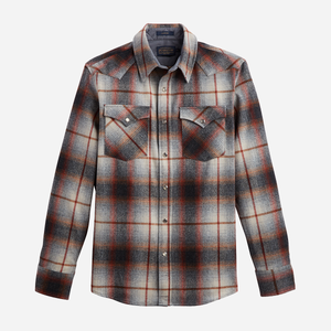 Pendleton - Canyon Shirt - Copper/Grey Ombre - Canyon Shirt - Copper/Grey Ombre - Main Front View