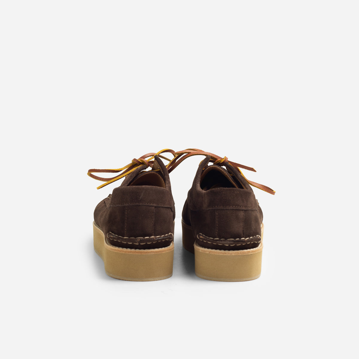 Arrow Moccasin Company FRINGE ROCKER MOC - BROWN - The Great Divide