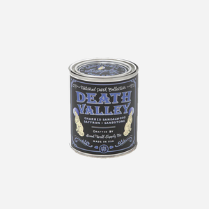 Good and Well Supply Co - 8OZ NATIONAL PARK CANDLE - DEATH VALLEY - 8OZ NATIONAL PARK CANDLE - DEATH VALLEY - Main Front View