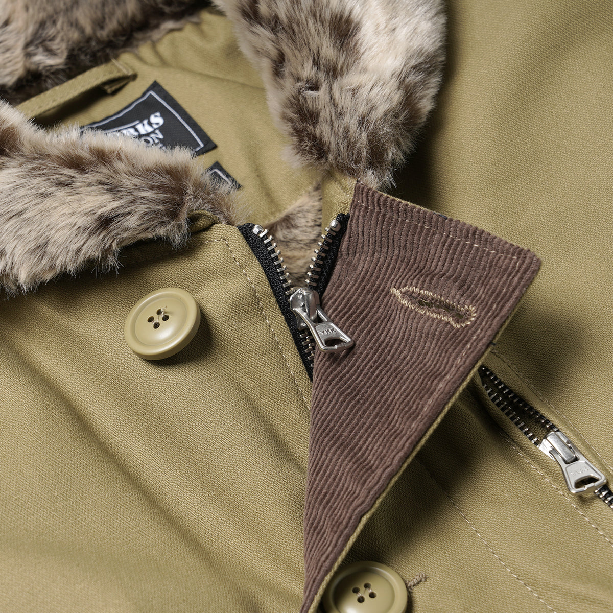 Connor Swedish Army Coat EDGAR N-1 DECK JACKET BEIGE THE GREAT DIVIDE