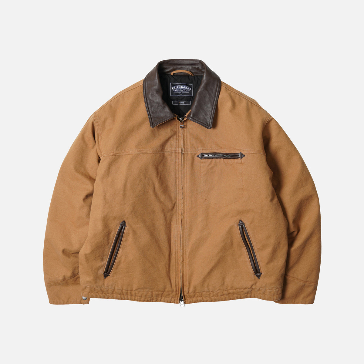 TTTMSW Work jacket w/pierce（BROWN） TTTMSW Work jacket w/pierce（BROWN） - メルカリ