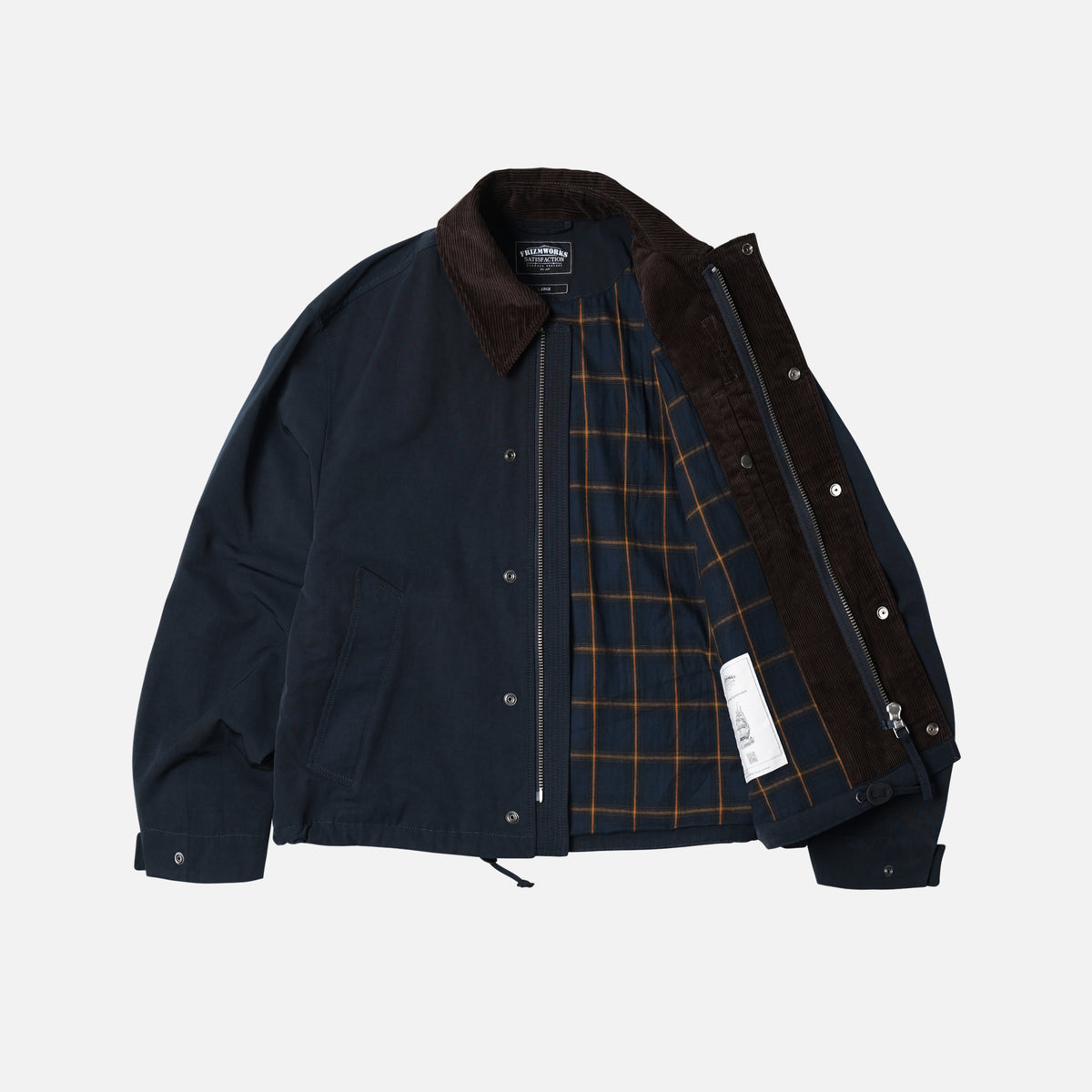 HERITAGE HUNTING JACKET NAVY THE GREAT DIVIDE - Main Image