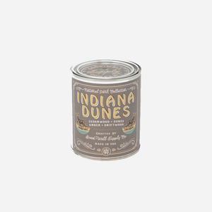 Good and Well Supply Co - 8 OZ NATIONAL PARK CANDLE - INDIANA DUNES -  - Main Front View