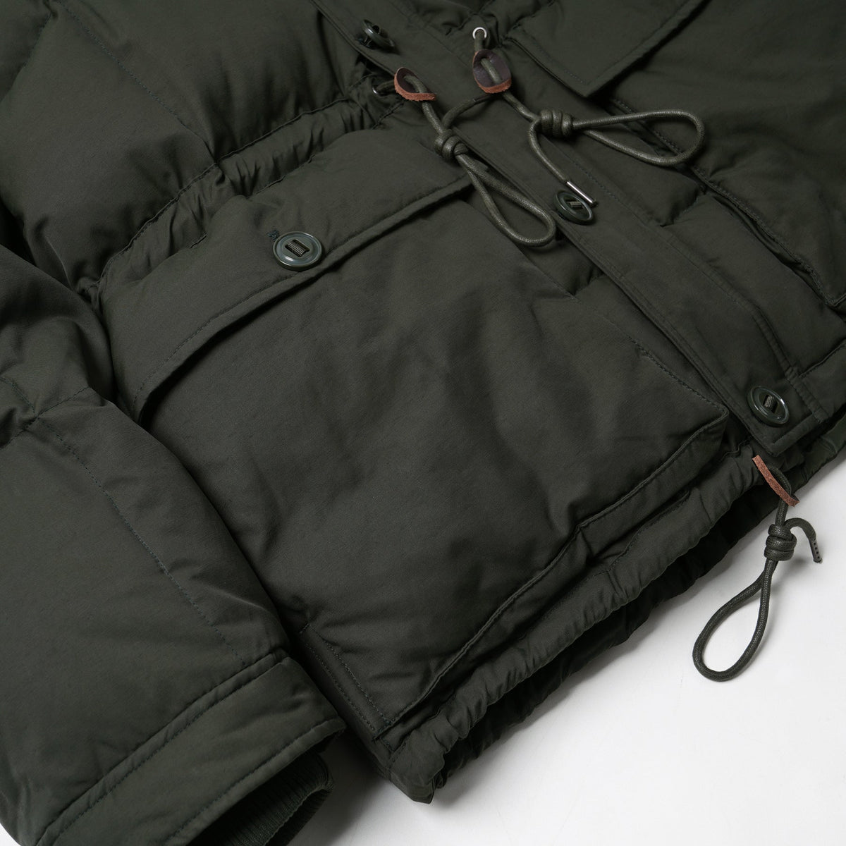 Frizmworks KARAKORAM DOWN PARKA JACKET - DARK GREEN - The Great Divide