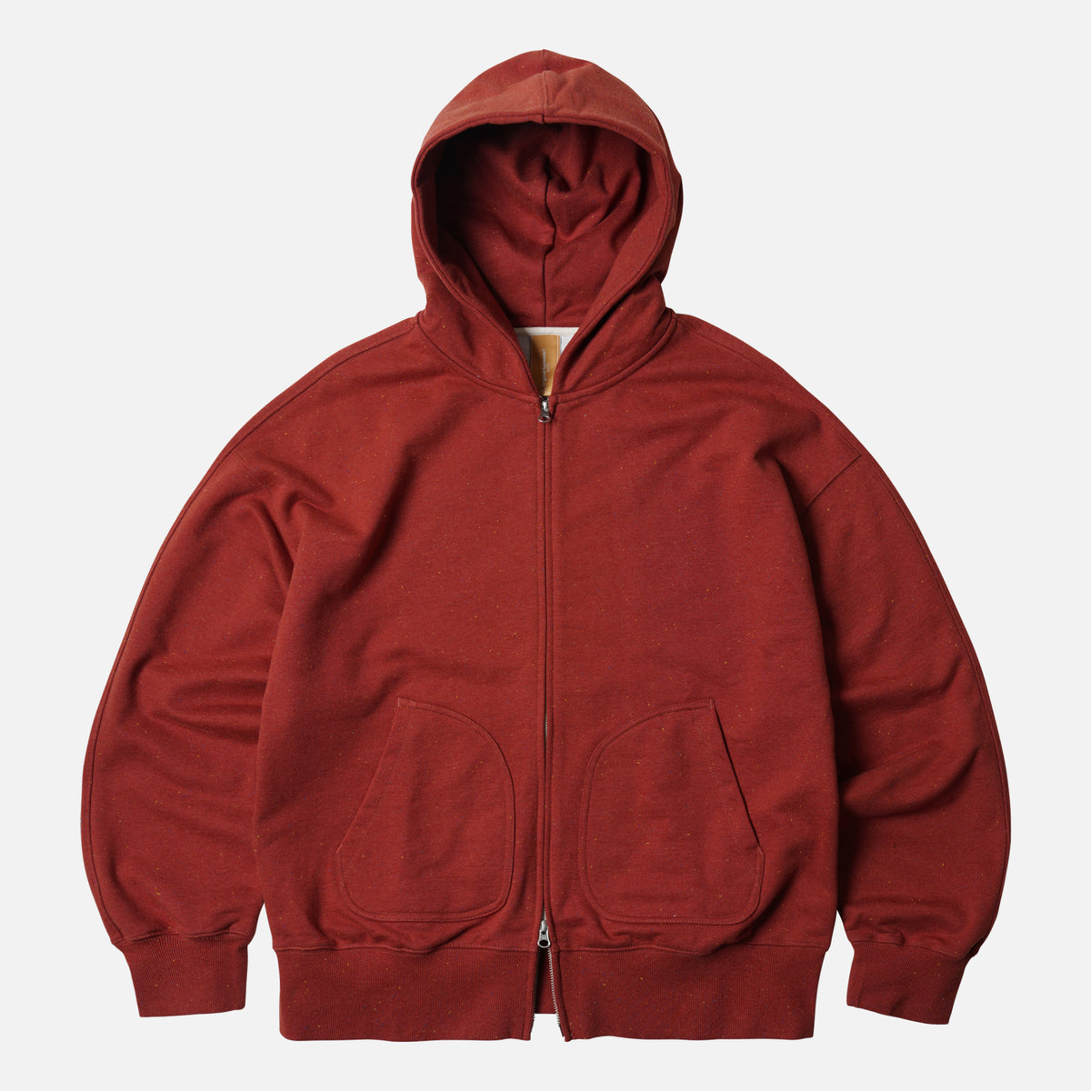 Frizmworks OG BOCACI HEAVYWEIGHT HOOD ZIPUP PARKA - BRICK