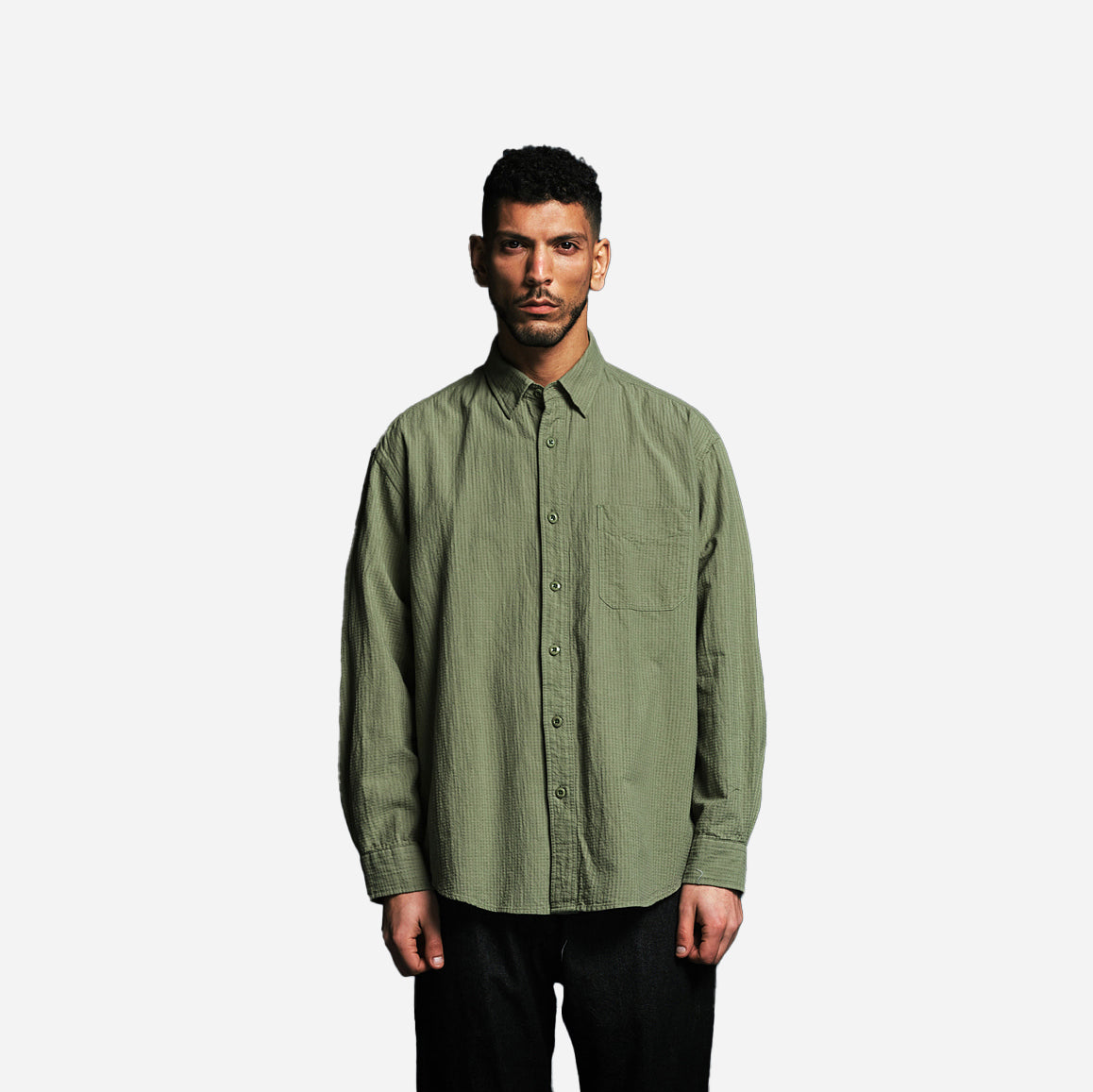 dobby weave dress shirt Dobby Printed Cotton Dress Shirt