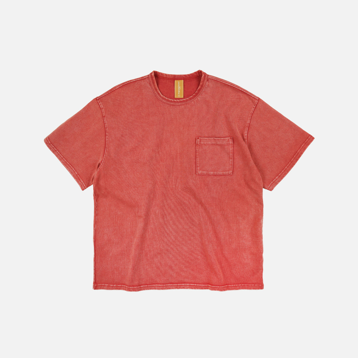 Frizmworks OG STONE WASHED POCKET T-SHIRT - RED - The Great Divide