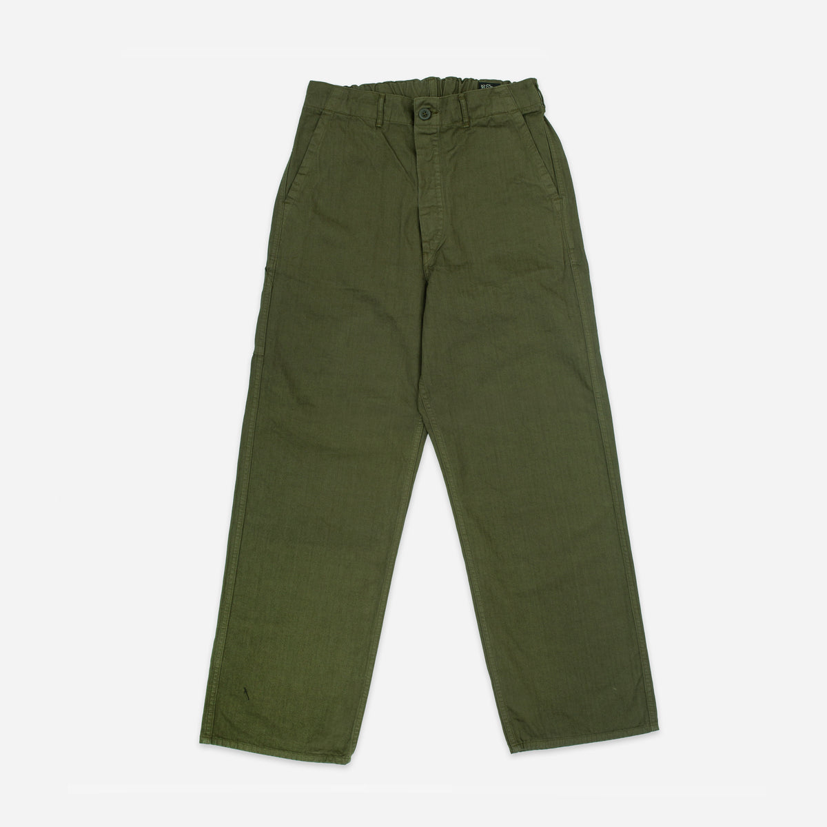 Orslow WIDE FRENCH WORK PANT - ARMY GREEN - The Great Divide