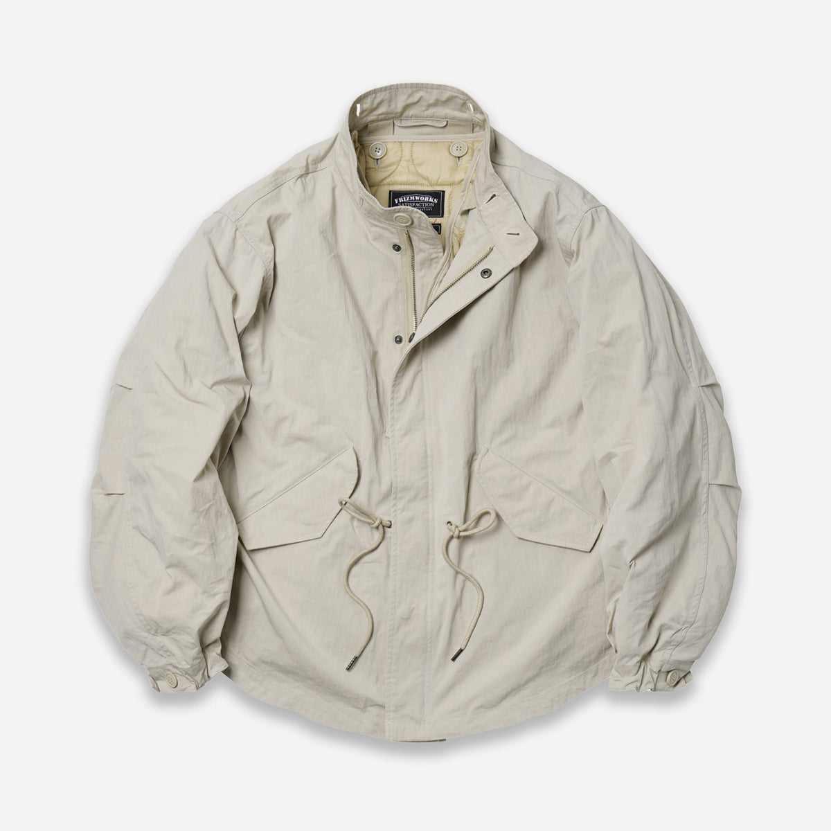 Frizmworks OSCAR FISHTAIL 2 IN 1 JACKET - IVORY - The Great Divide