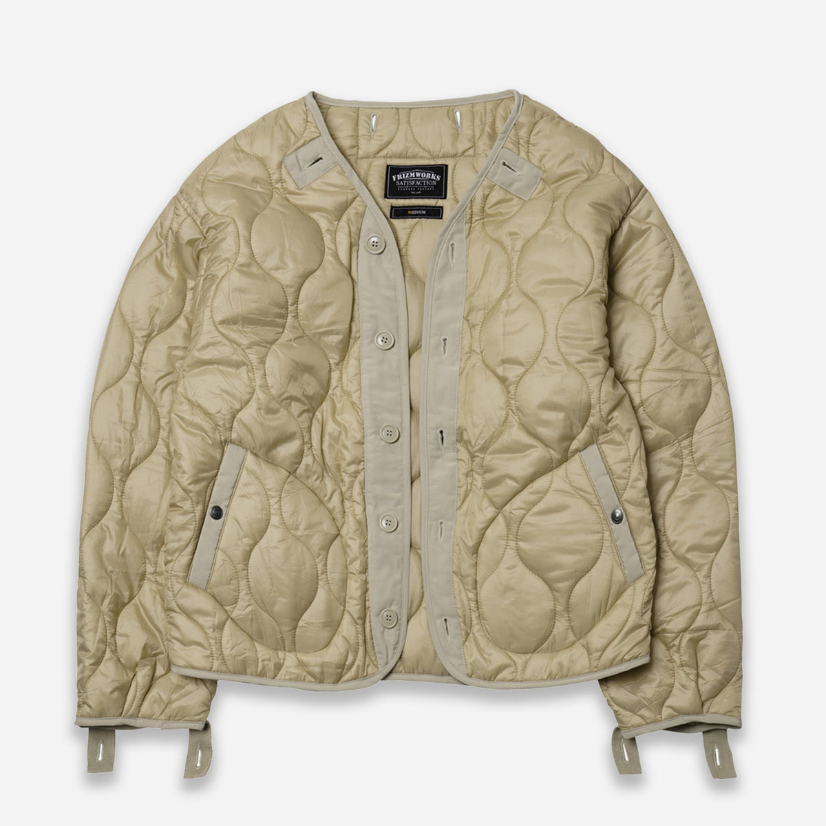 Frizmworks OSCAR FISHTAIL 2 IN 1 JACKET - IVORY - The Great Divide