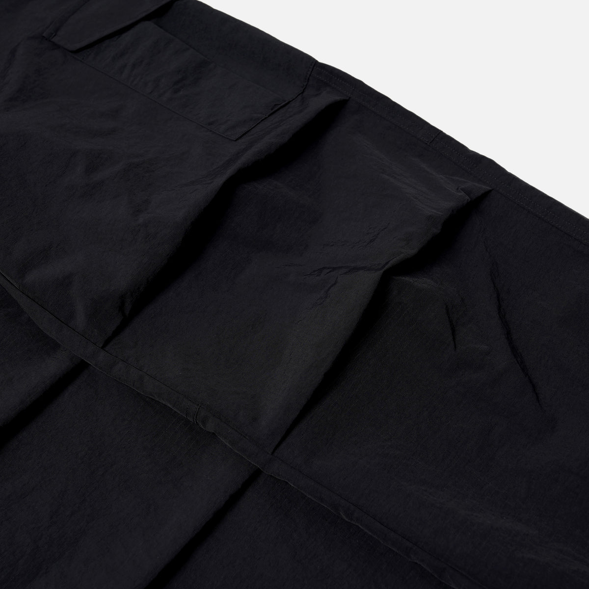 PARACHUTE CARGO PANTS - BLACK - THE GREAT DIVIDE