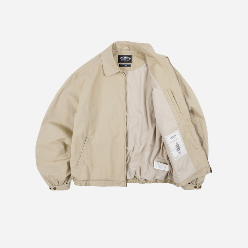 ジャケット・アウター a.presse swing top beige Frizmworks SWING TOP JACKET - BEIGE - The Great Divide
