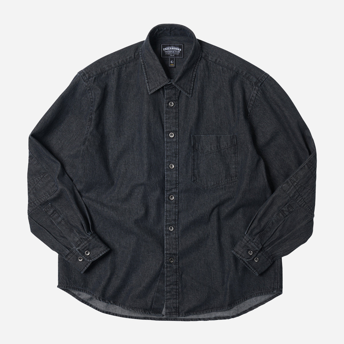 RRL BLACK DENIM WORK SHIRT グランメゾン東京 見易く 木村拓哉