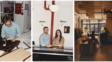 Knickerbocker team in their shop and studio