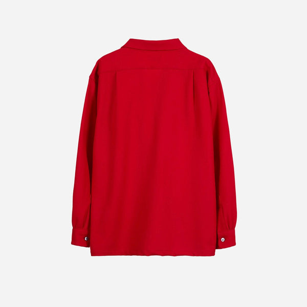 Pendleton Made for Japan Open Collar Shirt - Red