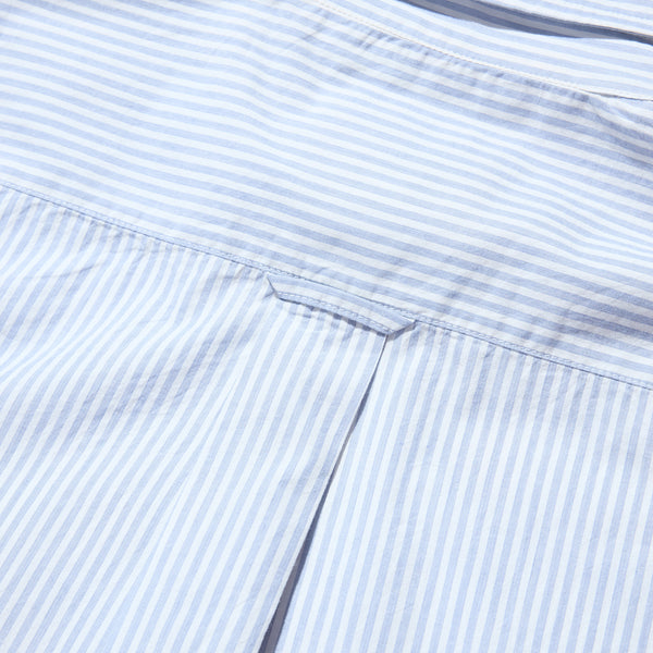 Adsum Oxford Premium BD -  Blue Poplin Stripe