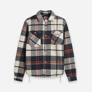 Dubbleware - BARRINGTON BRUSHED FLANNEL SHIRT -  - Main Front View