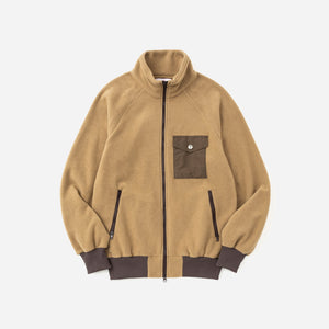 Battenwear - Battenwear Warm-Up Fleece - Tan -  - Main Front View