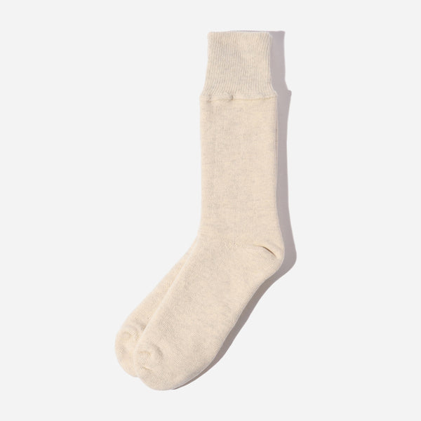 SWEATER CREW SOCKS - OATMEAL