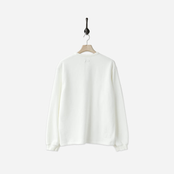 Rough Side Fumble Long Sleeve T-Shirt - Off White