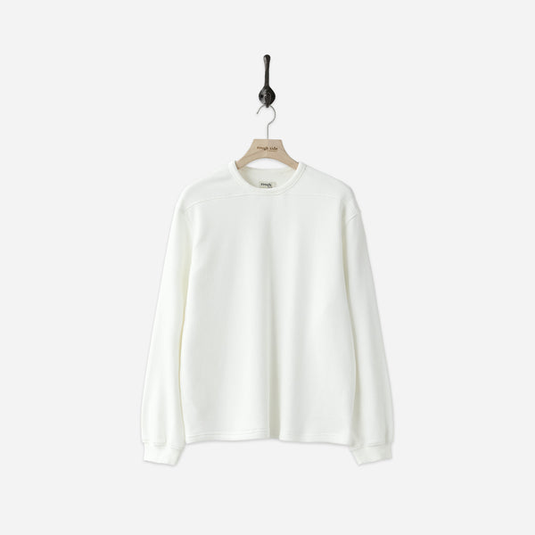 Rough Side Fumble Long Sleeve T-Shirt - Off White