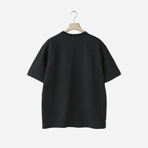 Rough Side - HENRY NECK T-SHIRT - BLACK -  - Alternative View 1