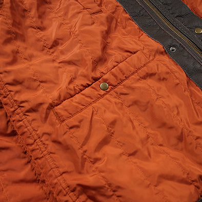 REVERSIBLE MA-1 LINER JACKET - OLIVE