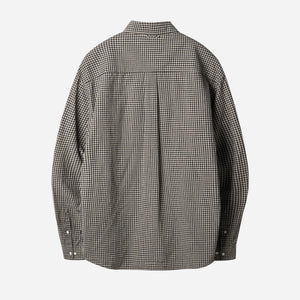 Rough Side - PRIMARY SHIRT - BEIGE GINGHAM CHECK -  - Alternative View 1