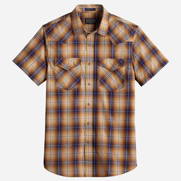 Frontier Shirt (Short Sleeve) - Copper/Blue Ombre