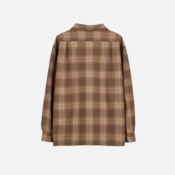 Pendleton Made for Japan Open Collar Shirt - Birch