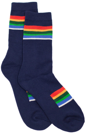 Pendleton - CRATER LAKE NATIONAL PARK SOCKS - NAVY -  - Main Front View