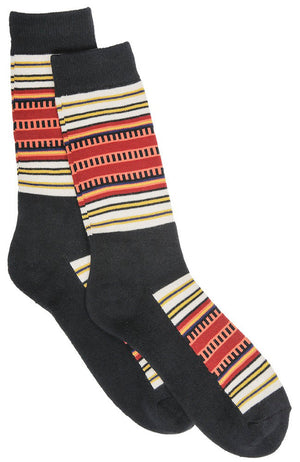 Pendleton - ACADIA NATIONAL PARK SOCKS - BLACK -  - Main Front View