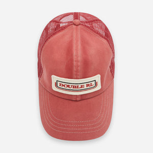 Double RL By Ralph Lauren - MESH TRUCKER CAP - FADED RED -  - Alternative View 1