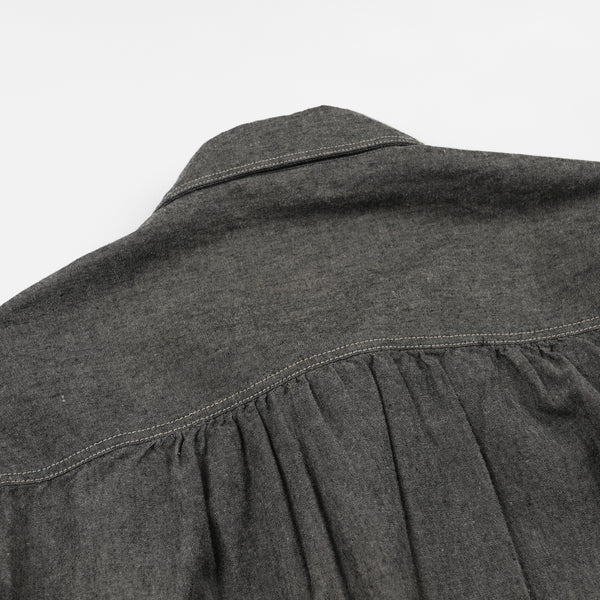 Frizmworks 1920s Chambray Work Shirt - Mud