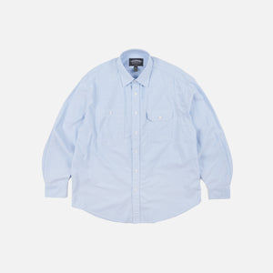 Frizmworks - 1920'S OXFORD WORK SHIRT - BLUE -  - Main Front View