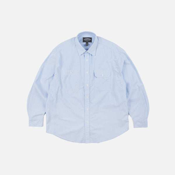 1920'S OXFORD WORK SHIRT - BLUE