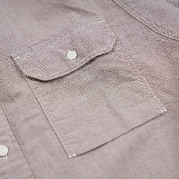 1920'S OXFORD WORK SHIRT - BROWN