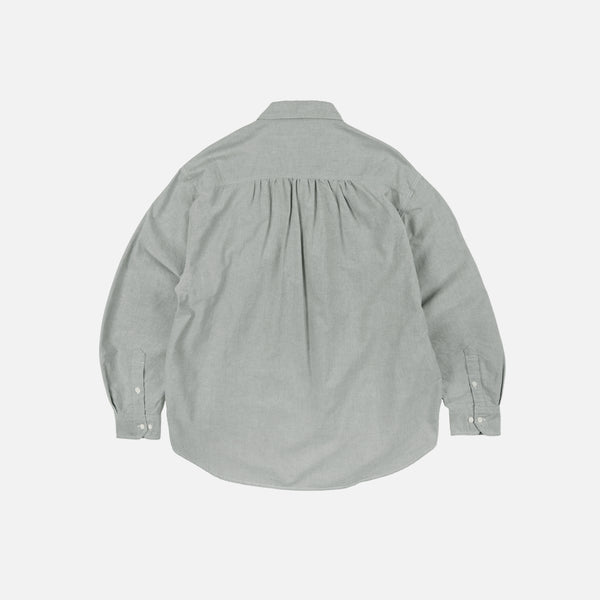 1920'S OXFORD WORK SHIRT - GREEN