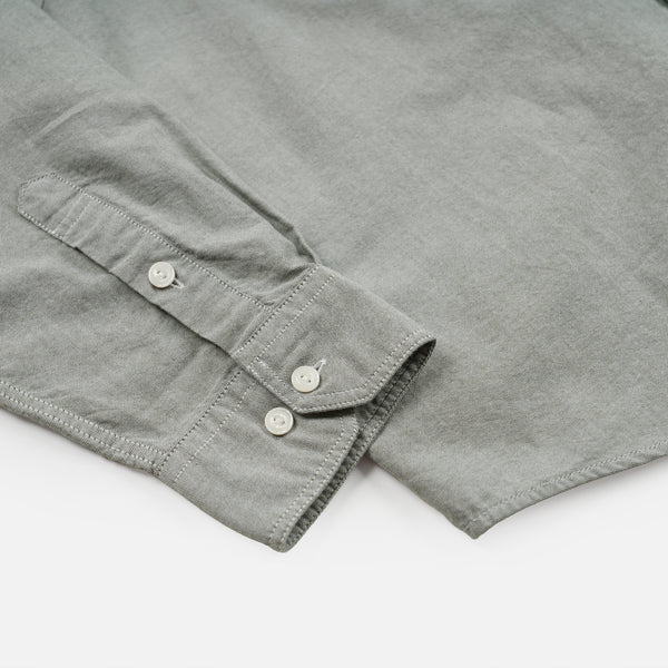 1920'S OXFORD WORK SHIRT - GREEN