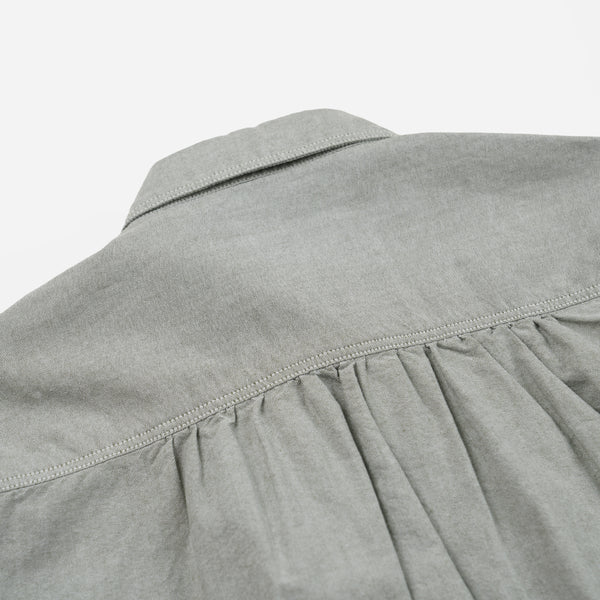 1920'S OXFORD WORK SHIRT - GREEN