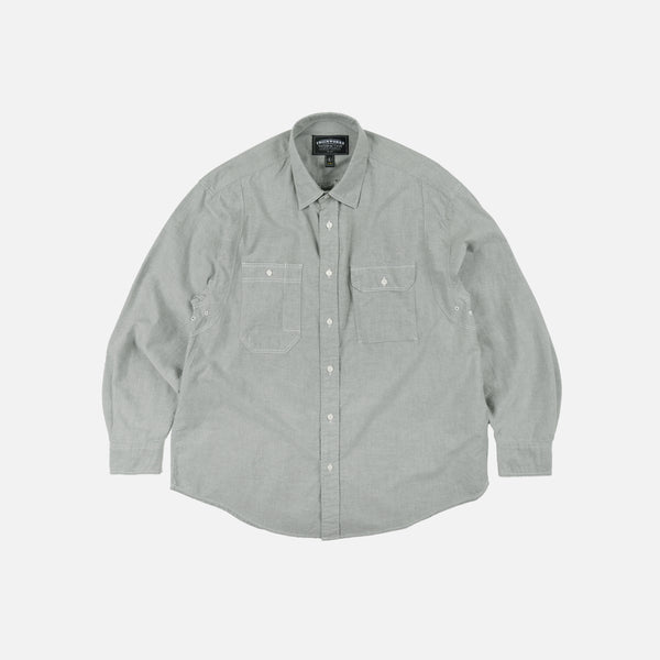 1920'S OXFORD WORK SHIRT - GREEN