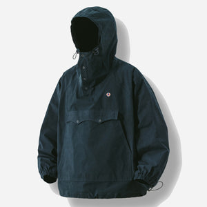 Anglan - ADVANCE WAPPEN STRING ANORAK - FOREST GREEN -  - Main Front View