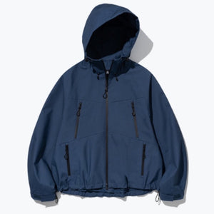 4 Pocket WP Hood Jacket - Blue